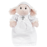 send a PRAYER True Christening Lamb stuffed animal plushie 