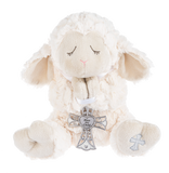 Sobi — send a PRAYER - SOBI the Serenity Lamb holding a cross - stuffed animal - sendapraynernow.com