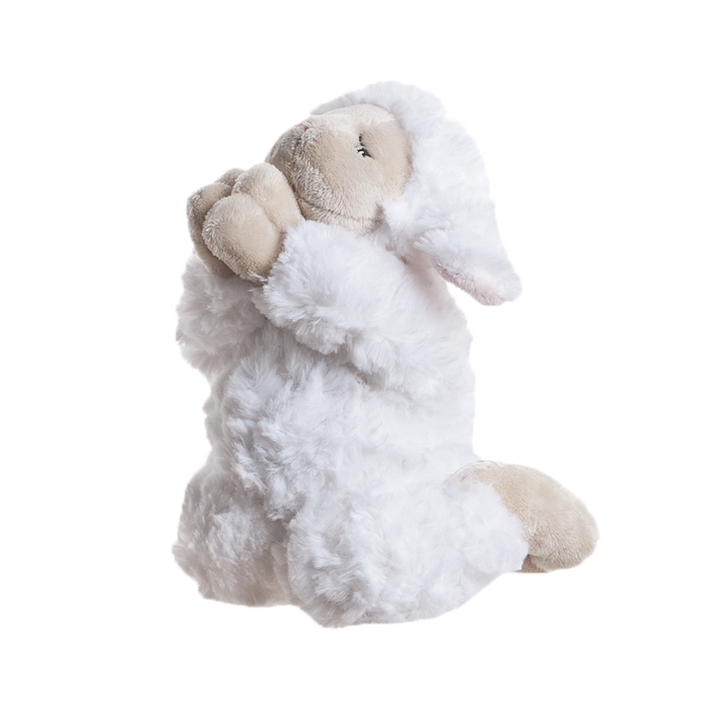send a PRAYER - PINKLEE the Praying  Lamb plushie – an inspirational gift care package perfect for spreading love and faith.- sendaprayernow.com