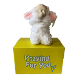 sendaprayer - PINKLEE the Lamb plushie – an inspirational gift care package perfect for spreading love and faith.