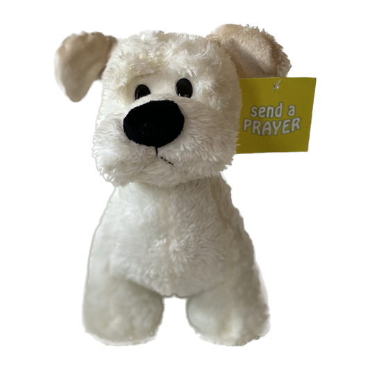 RALPHIE the Dog - send a PRAYER - stuffed animal care package - sendaprayernow.com